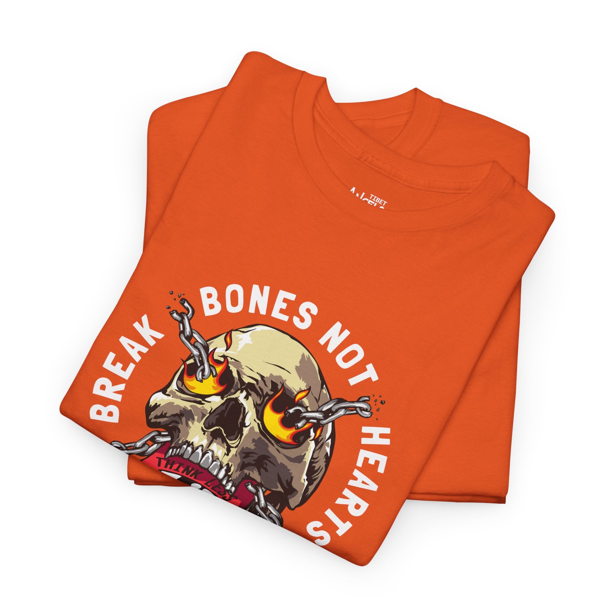 Skull Skateboard T‑Shirt — Retro Grunge Skull on Skate Tee