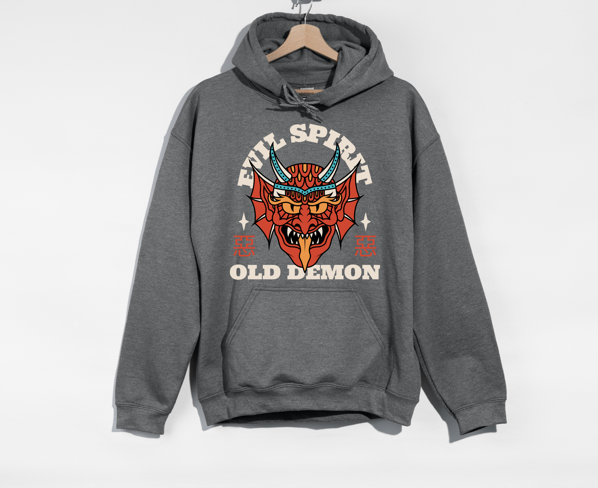 Evil Spirit Old Demon Hoodie