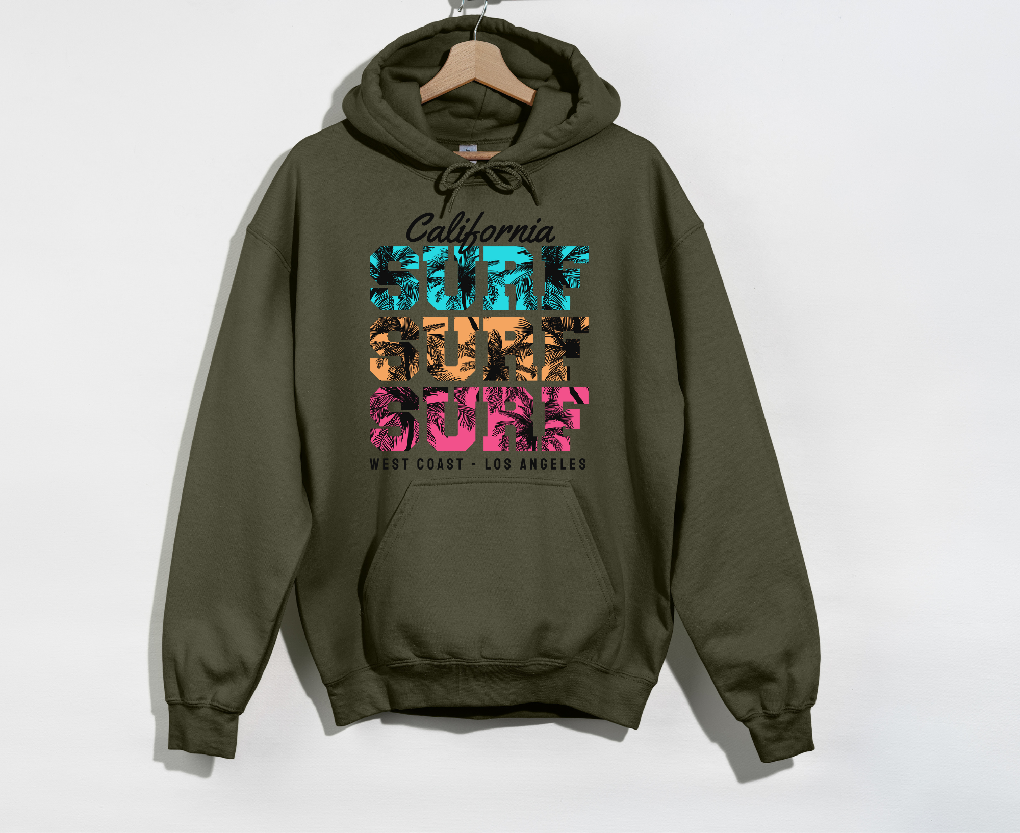 California surf hoodie