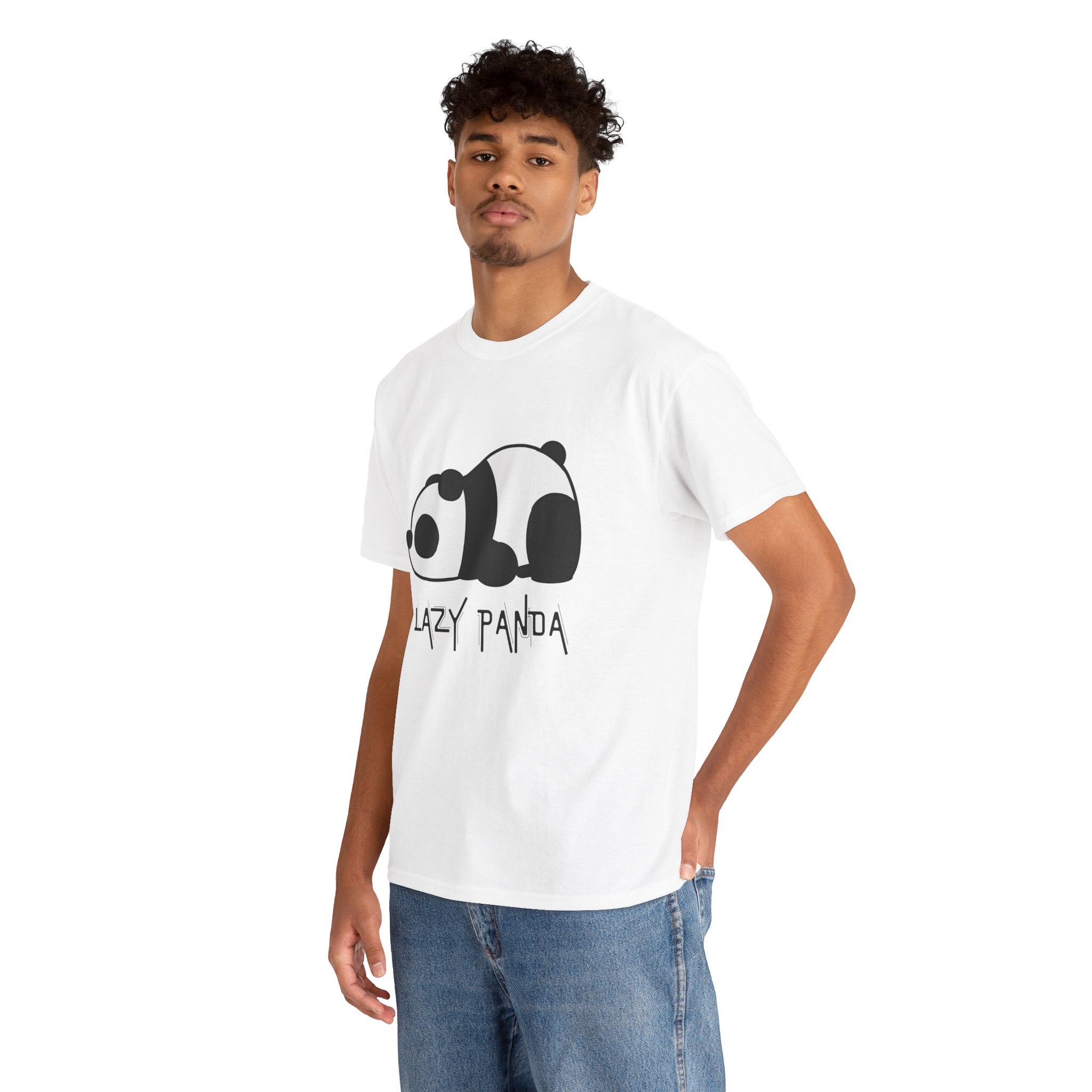 Lazy Panda T-Shirt — Cute Sleeping Panda Graphic Tee