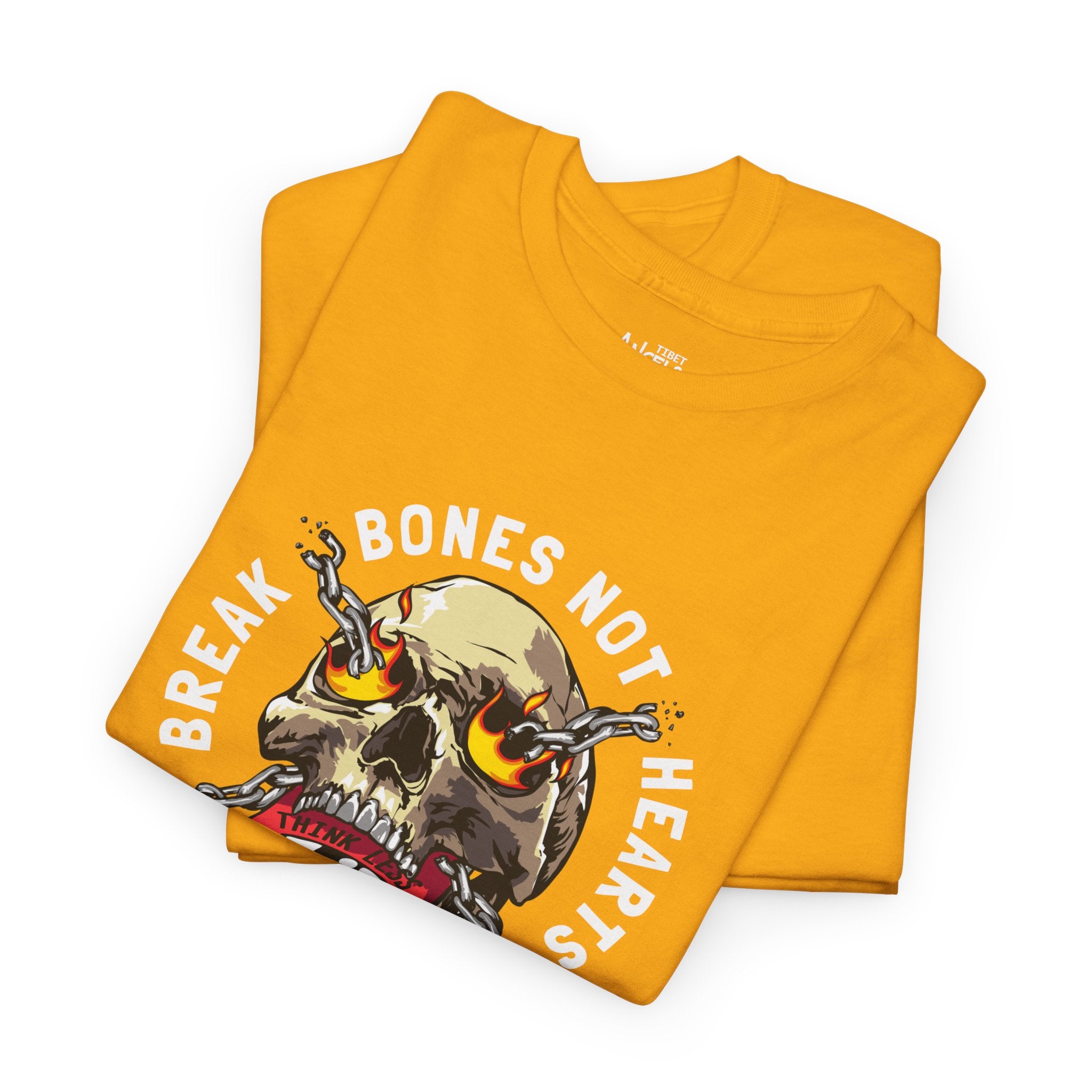 Skull Skateboard T‑Shirt — Retro Grunge Skull on Skate Tee