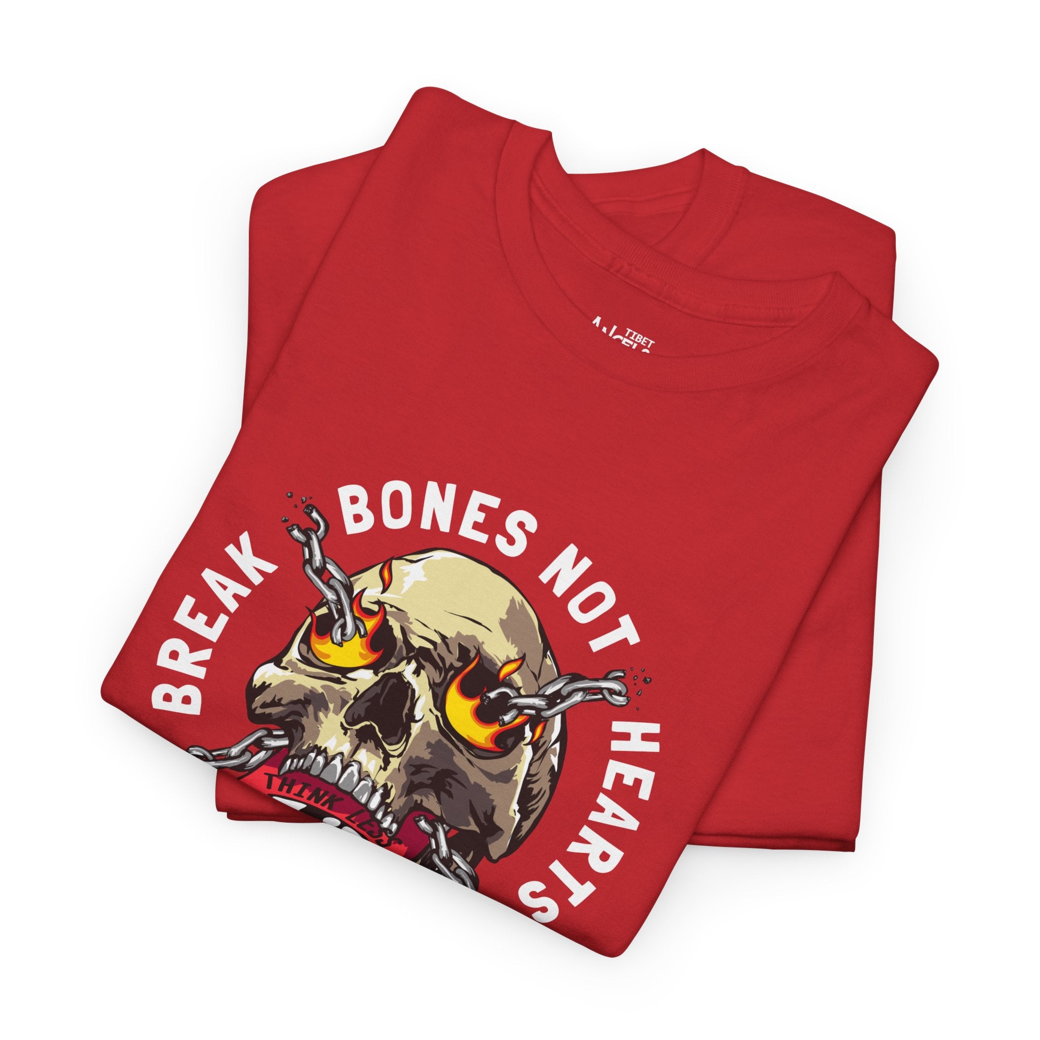 Skull Skateboard T‑Shirt — Retro Grunge Skull on Skate Tee