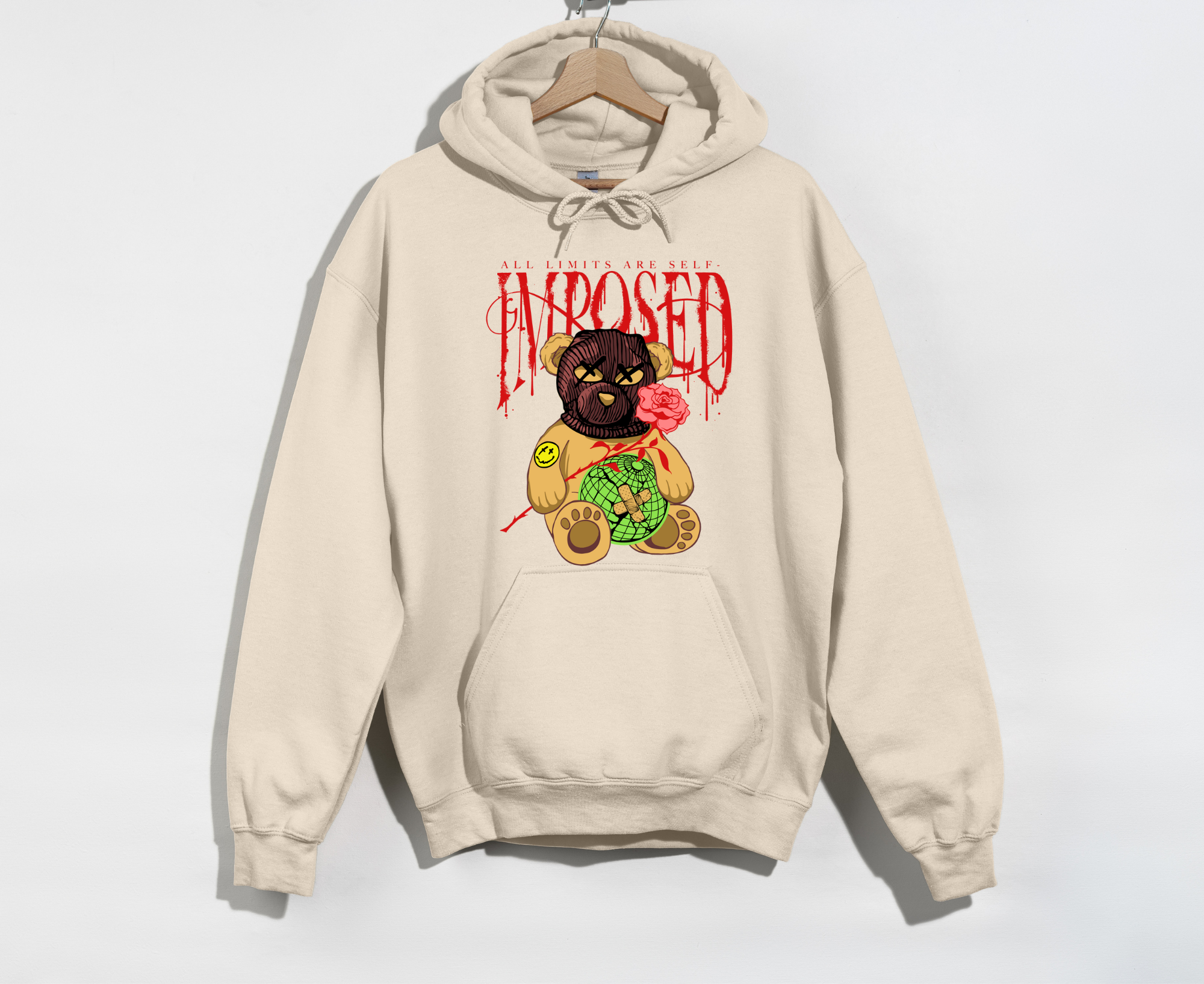 I'm rosed bear Hoodie