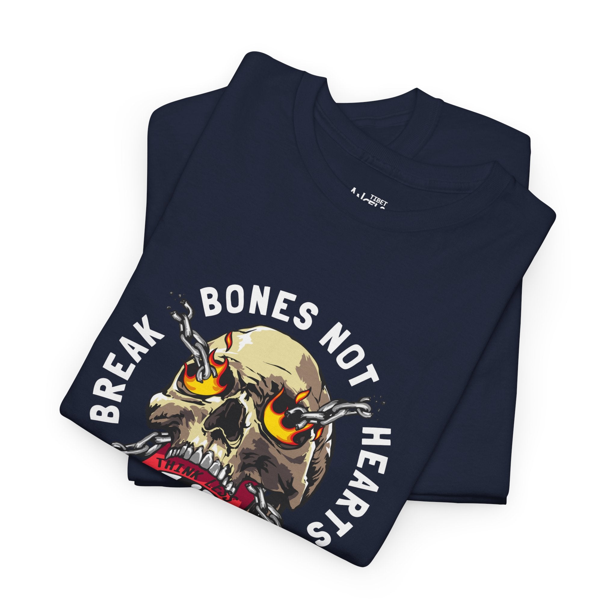Skull Skateboard T‑Shirt — Retro Grunge Skull on Skate Tee