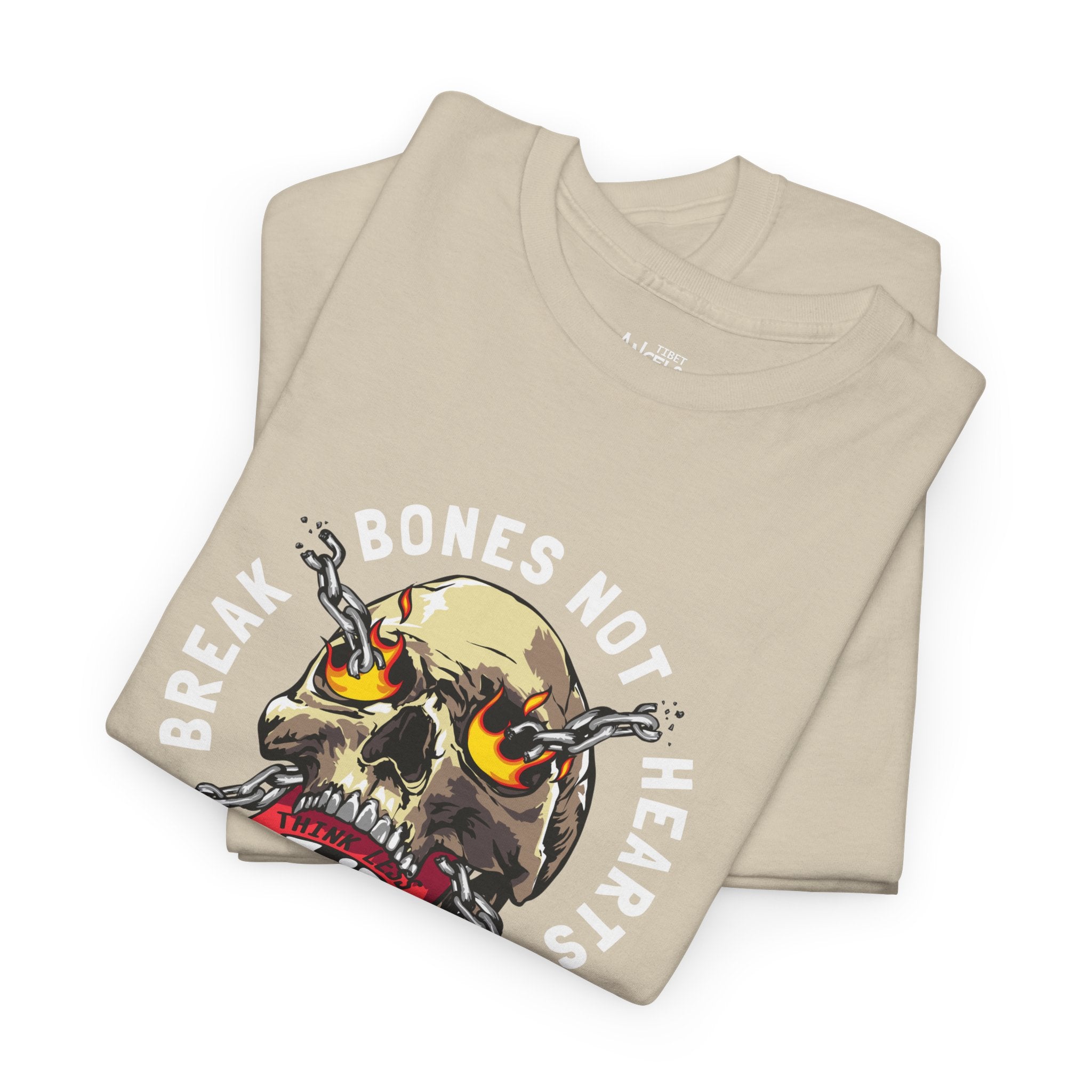 Skull Skateboard T‑Shirt — Retro Grunge Skull on Skate Tee