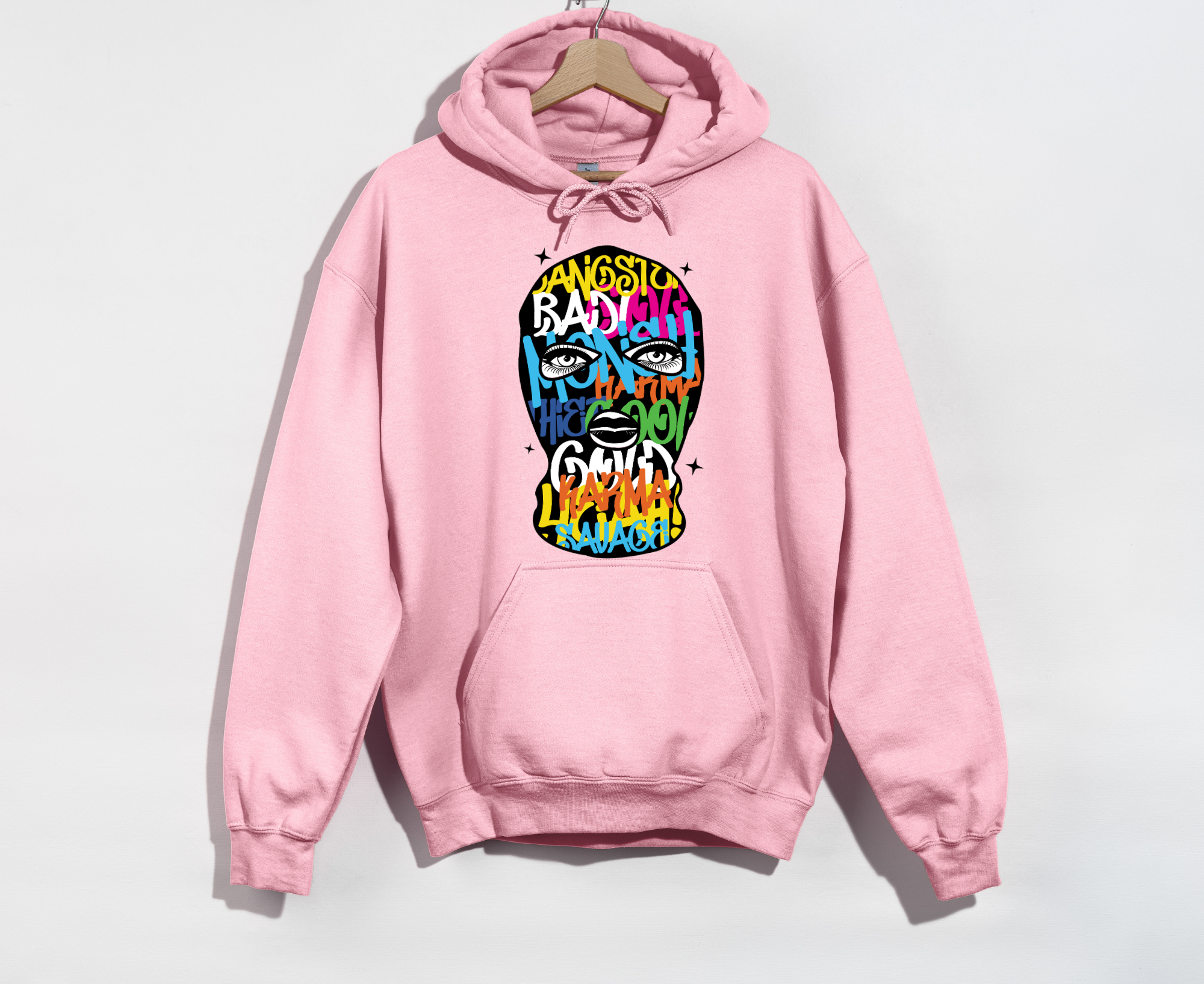 Color Full Face Hoodie