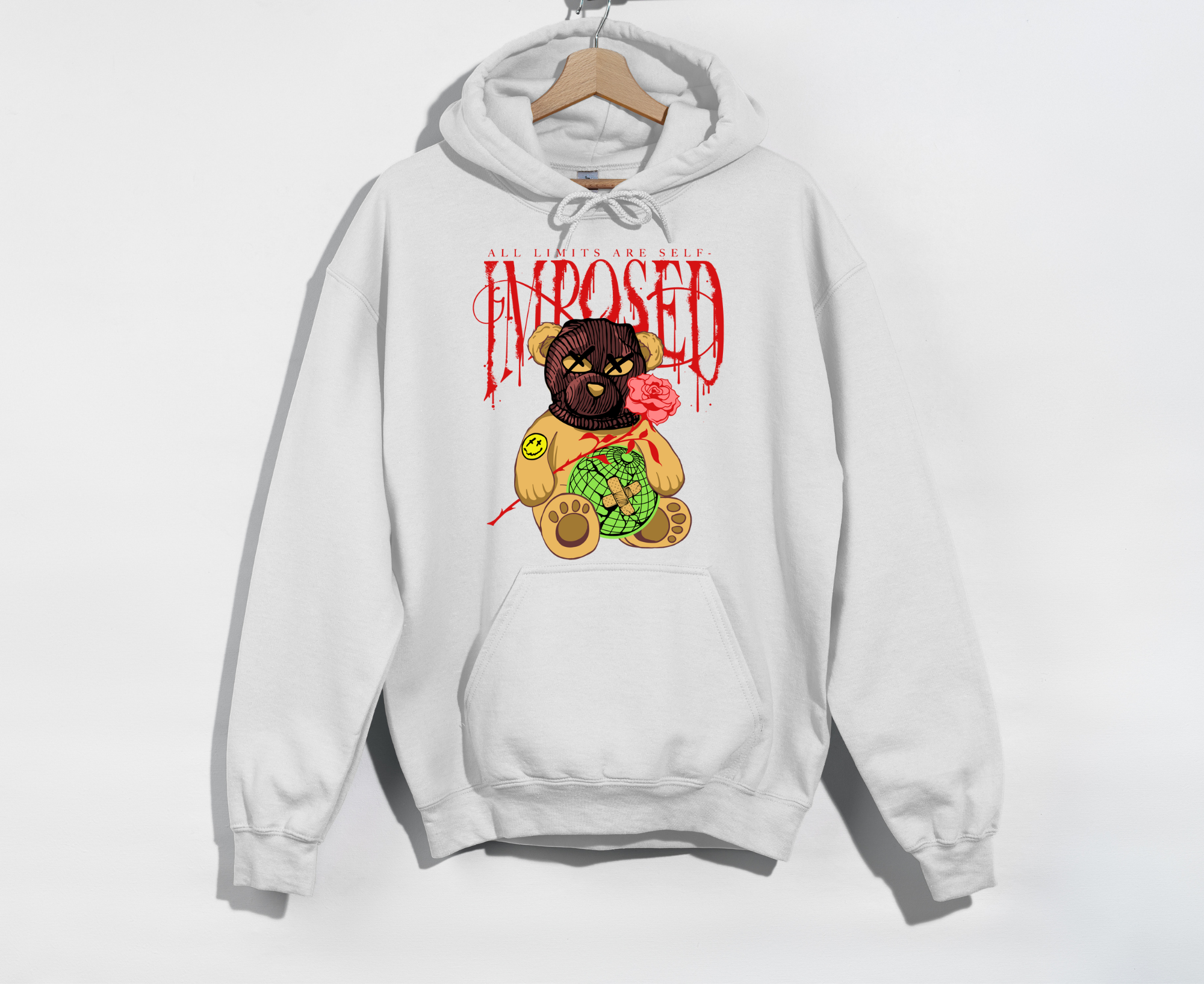I'm rosed bear Hoodie