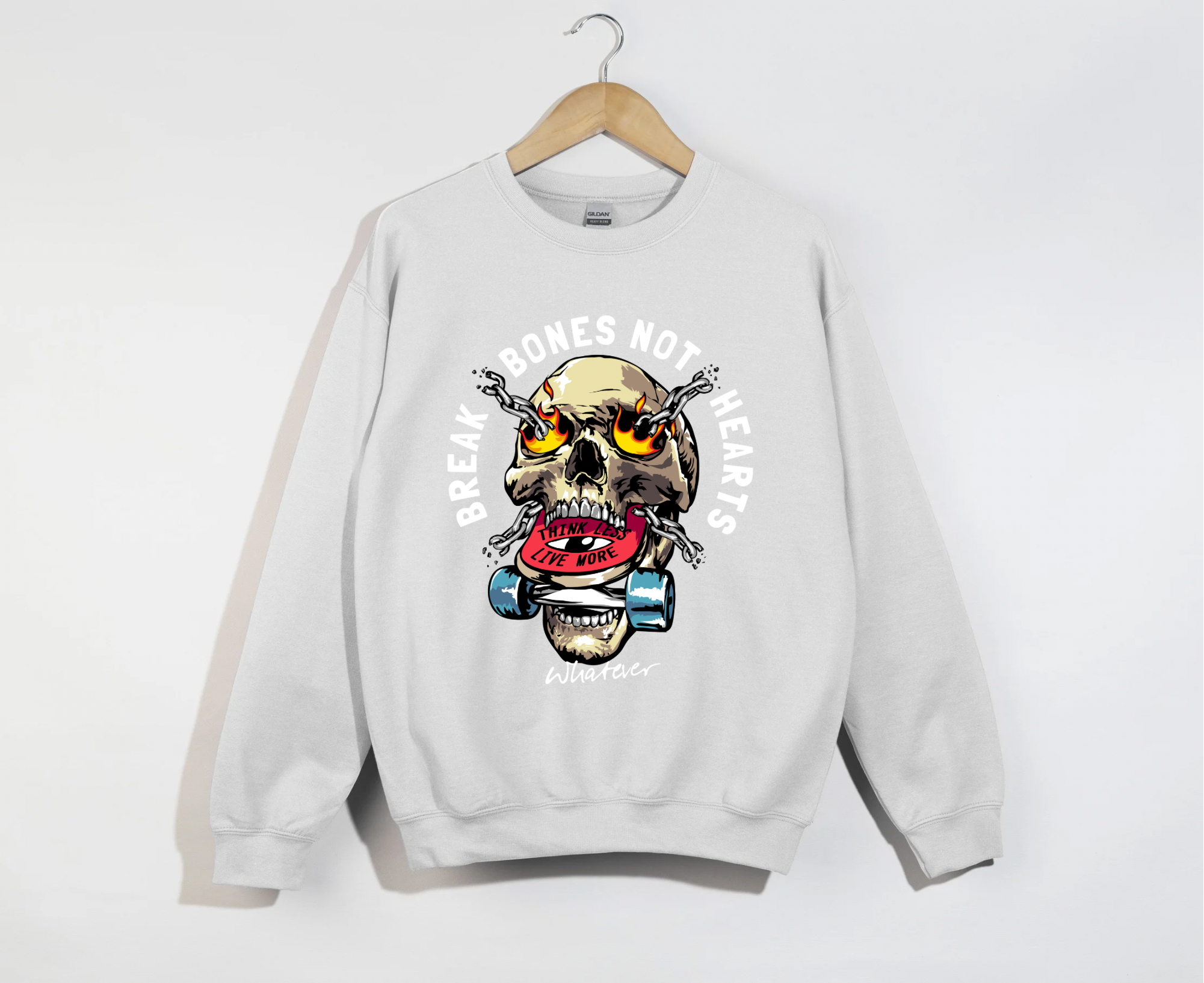 Break Bones Not Heart Sweatshirt