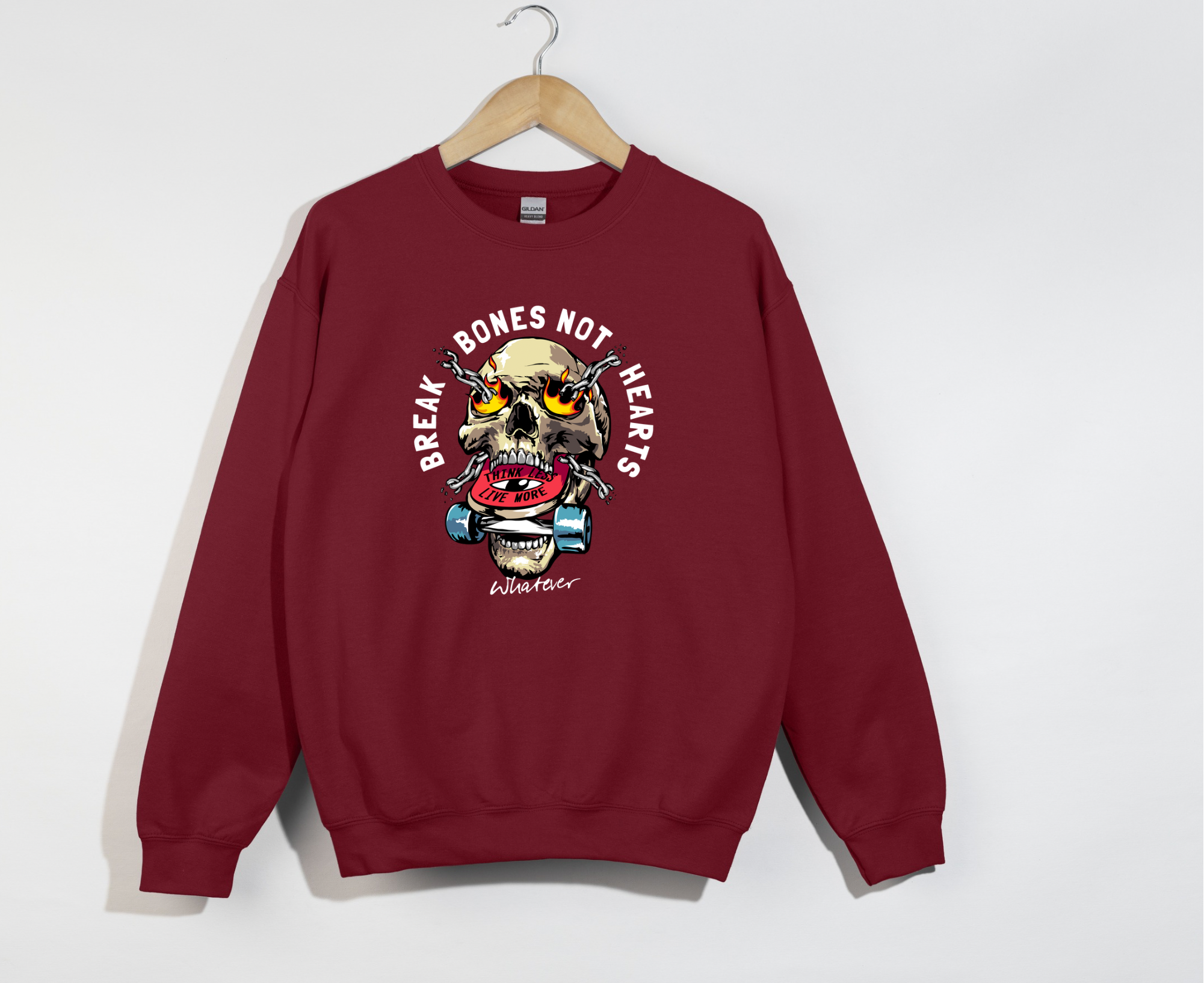 Break Bones Not Heart Sweatshirt